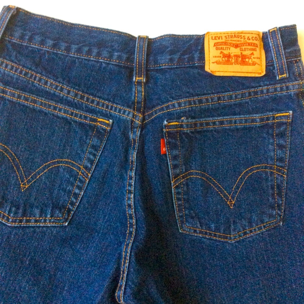 Levi’s 550 Relaxed Fit Jean Shorts Size 8 - Picture 6 of 12
